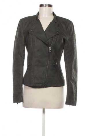 Γυναικείο δερμάτινο μπουφάν ONLY, Μέγεθος S, Χρώμα Πράσινο, Τιμή 56,99 €
