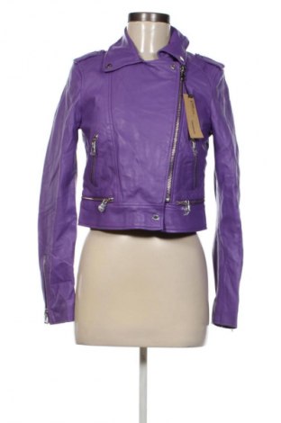 Damen Lederjacke Oakwood, Größe M, Farbe Lila, Preis € 127,99