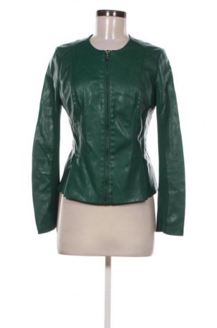 Γυναικείο δερμάτινο μπουφάν Orsay, Μέγεθος M, Χρώμα Πράσινο, Τιμή 35,99 €