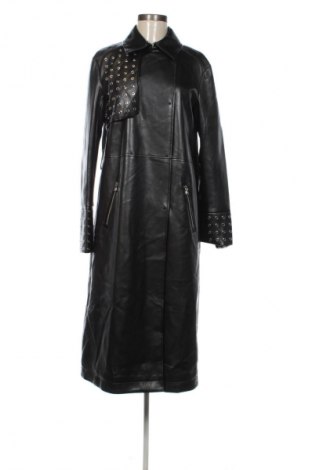Дамско кожено яке Patrizia Pepe, Размер L, Цвят Черен, Цена 499,99 лв.