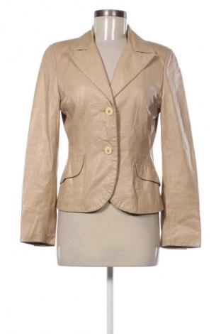 Női bőrdzseki Polar Leder, Méret M, Szín Bézs, Ár 19 401 Ft