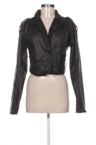 Damska kurtka skórzana Pretty Little Thing, Rozmiar S, Kolor Czarny, Cena 112,99 zł
