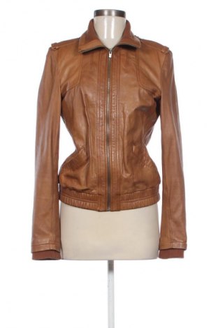 Dámská kožená bunda  Pull&Bear, Velikost M, Barva Hnědá, Cena  899,00 Kč