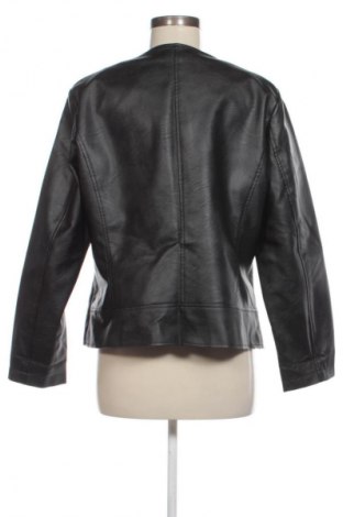 Дамско кожено яке Reserved, Размер XL, Цвят Черен, Цена 57,86 лв.
