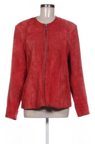 Damska kurtka skórzana SAKI, Rozmiar XXL, Kolor Czerwony, Cena 808,05 zł