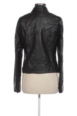 Дамско кожено яке Sinsay, Размер L, Цвят Черен, Цена 93,09 лв.