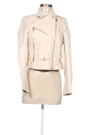 Dámská kožená bunda  Sinsay, Velikost S, Barva Krémová, Cena  734,00 Kč