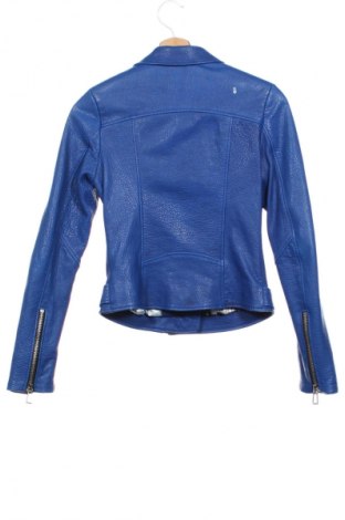 Damska kurtka skórzana Unbranded, Rozmiar M, Kolor Niebieski, Cena 423,68 zł