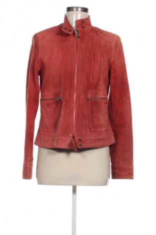 Geacă de piele pentru femei Unbranded, Mărime L, Culoare Roșu, Preț 255,26 Lei