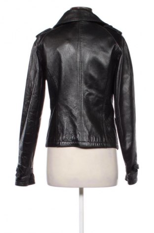 Дамско кожено яке Unbranded, Размер M, Цвят Черен, Цена 97,01 лв.
