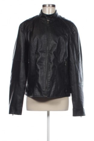 Geacă de piele pentru femei Unbranded, Mărime M, Culoare Negru, Preț 131,99 Lei