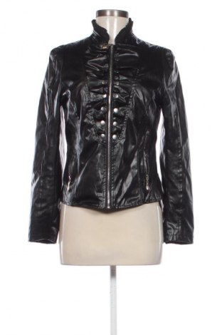 Geacă de piele pentru femei Unbranded, Mărime M, Culoare Negru, Preț 152,63 Lei