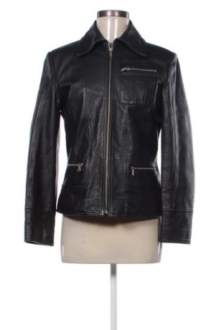 Geacă de piele pentru femei Unbranded, Mărime M, Culoare Negru, Preț 257,24 Lei