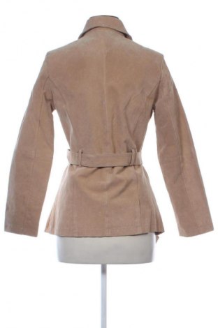 Dámská kožená bunda  Unbranded, Velikost S, Barva Béžová, Cena  1 227,00 Kč