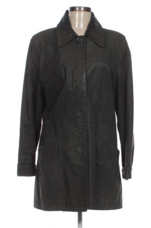 Damen Lederjacke Unbranded, Größe M, Farbe Grün, Preis 49,62 €