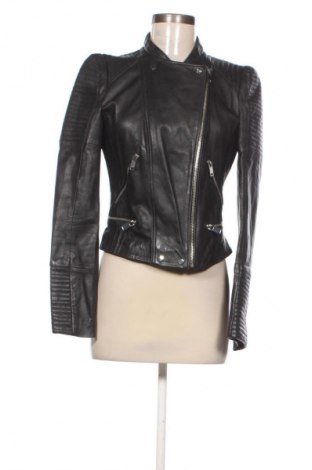 Női bőrdzseki Zara, Méret L, Szín Fekete, Ár 17 784 Ft