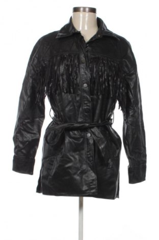 Damen Lederjacke Zara, Größe XS, Farbe Schwarz, Preis € 36,99