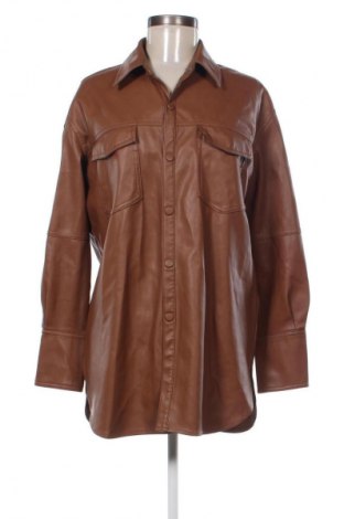Dámska kožená bunda  Zara, Veľkosť XS, Farba Hnedá, Cena  20,97 €