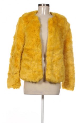 Palton de femei Bershka, Mărime S, Culoare Galben, Preț 194,99 Lei