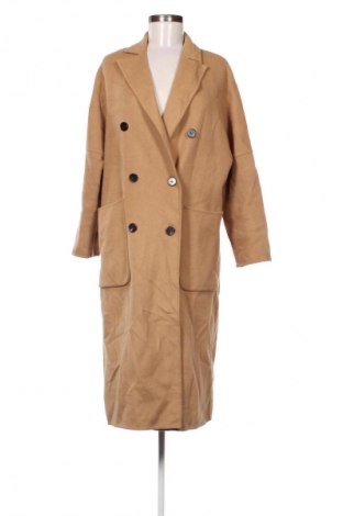 Damenmantel Hand Made, Größe L, Farbe Beige, Preis 29,66 €