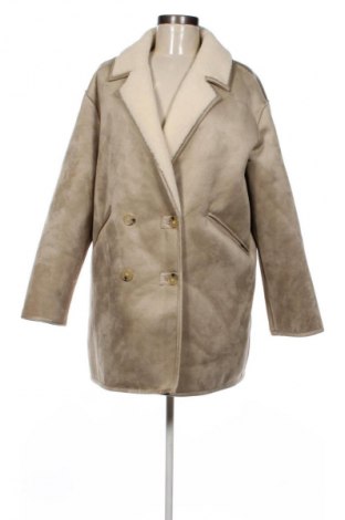 Дамско палто Mango, Размер L, Цвят Бежов, Цена 239,99 лв.