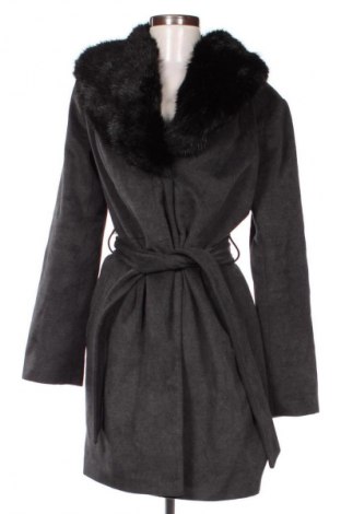 Damenmantel Oodji, Größe L, Farbe Grau, Preis 45,02 €