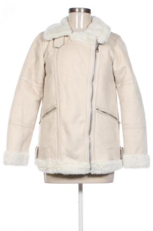 Γυναικείο παλτό Pull&Bear, Μέγεθος S, Χρώμα Εκρού, Τιμή 45,02 €