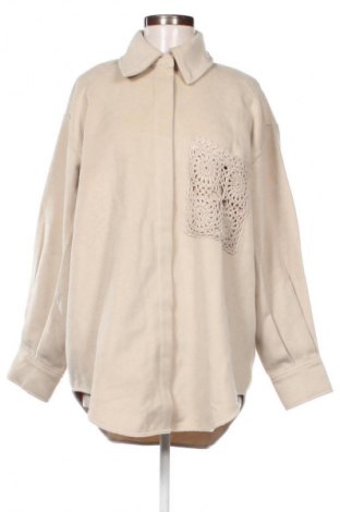 Palton de femei Reserved, Mărime L, Culoare Bej, Preț 125,02 Lei