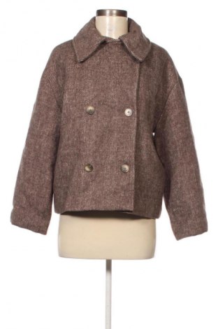 Дамско палто Selected, Размер L, Цвят Кафяв, Цена 96,99 лв.