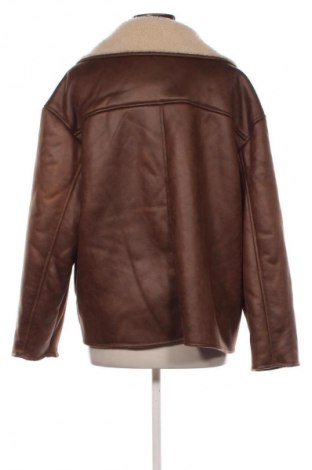 Damski płaszcz Stradivarius, Rozmiar L, Kolor Brązowy, Cena 202,67 zł