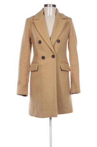 Dámský kabát  Stradivarius, Velikost XS, Barva Béžová, Cena  1 116,00 Kč