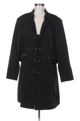 Damski płaszcz Ulla Popken, Rozmiar XXL, Kolor Czarny, Cena 111,99 zł