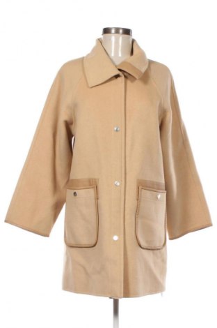 Damski płaszcz Unbranded, Rozmiar L, Kolor Beżowy, Cena 92,99 zł