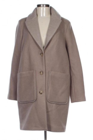 Γυναικείο παλτό VILA, Μέγεθος M, Χρώμα  Μπέζ, Τιμή 28,13 €