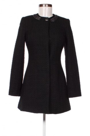 Γυναικείο παλτό Zara, Μέγεθος S, Χρώμα Μαύρο, Τιμή 28,12 €