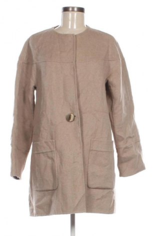 Dámský kabát  Zara, Velikost M, Barva Krémová, Cena  549,00 Kč