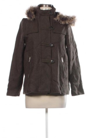 Дамско палто Zara, Размер S, Цвят Кафяв, Цена 70,99 лв.