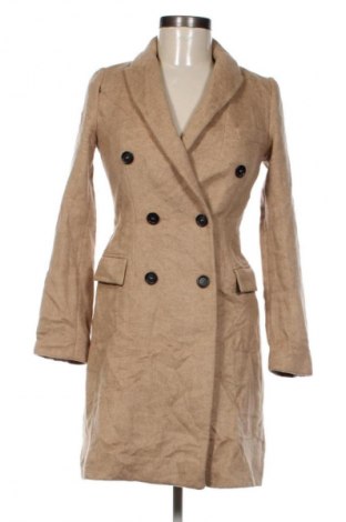 Damski płaszcz Zara, Rozmiar XS, Kolor Beżowy, Cena 266,99 zł