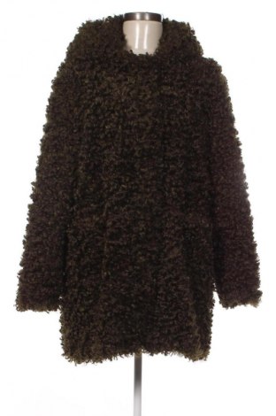 Дамско палто Zara, Размер L, Цвят Зелен, Цена 41,92 €