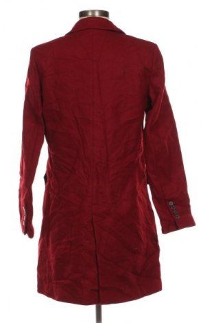 Дамско палто Zara, Размер M, Цвят Червен, Цена 80,99 лв.