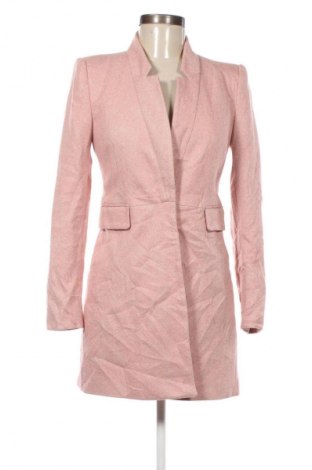 Damski płaszcz Zara, Rozmiar S, Kolor Różowy, Cena 182,99 zł