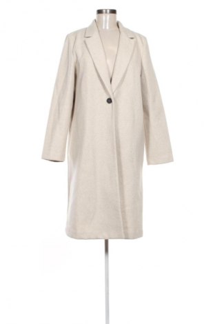 Damski płaszcz Zara, Rozmiar L, Kolor Beżowy, Cena 156,37 zł