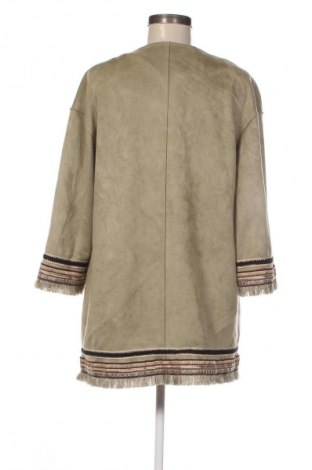 Palton de femei Zara, Mărime XS, Culoare Verde, Preț 137,99 Lei