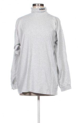 Damen Rollkragen Adidas, Größe M, Farbe Grau, Preis 24,48 €