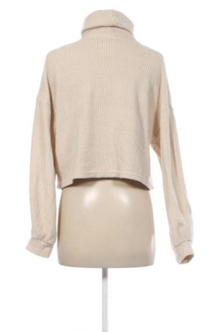Damen Rollkragen Bershka, Größe S, Farbe Beige, Preis 9,99 €