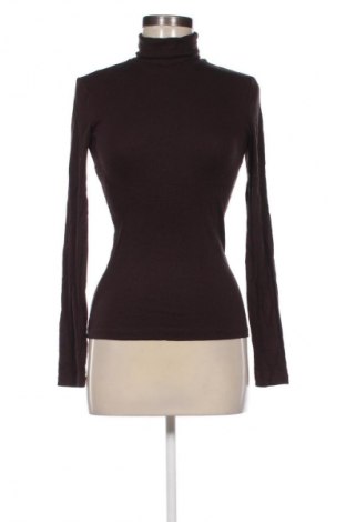 Дамско полo Pieces, Размер S, Цвят Кафяв, Цена 18,99 лв.