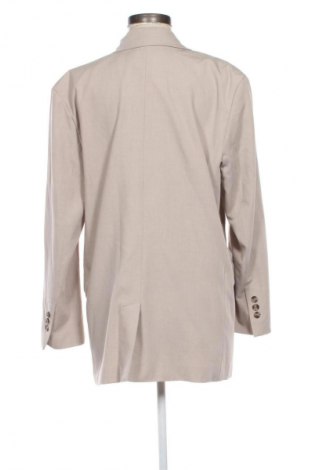 Sacou de femei Bershka, Mărime M, Culoare Bej, Preț 126,00 Lei