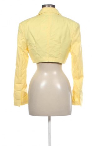 Дамско сако Bershka, Размер S, Цвят Жълт, Цена 23,99 лв.