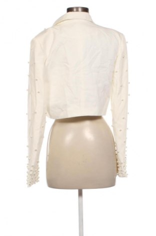 Damen Blazer Boohoo, Größe M, Farbe Weiß, Preis 13,99 €