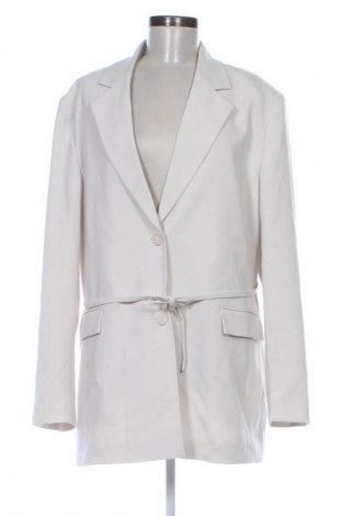 Γυναικείο σακάκι Calvin Klein Jeans, Μέγεθος XL, Χρώμα Εκρού, Τιμή 184,99 €